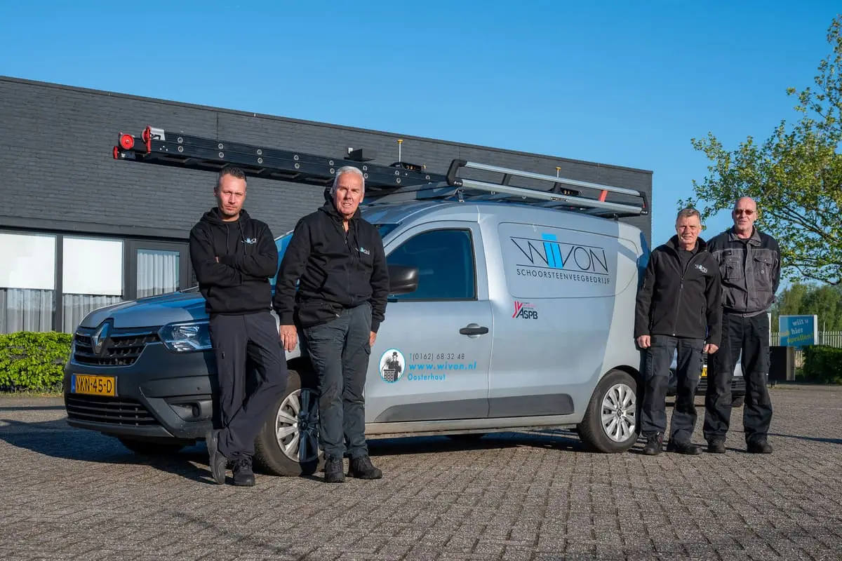 Schoorsteenveger in Oosterhout
